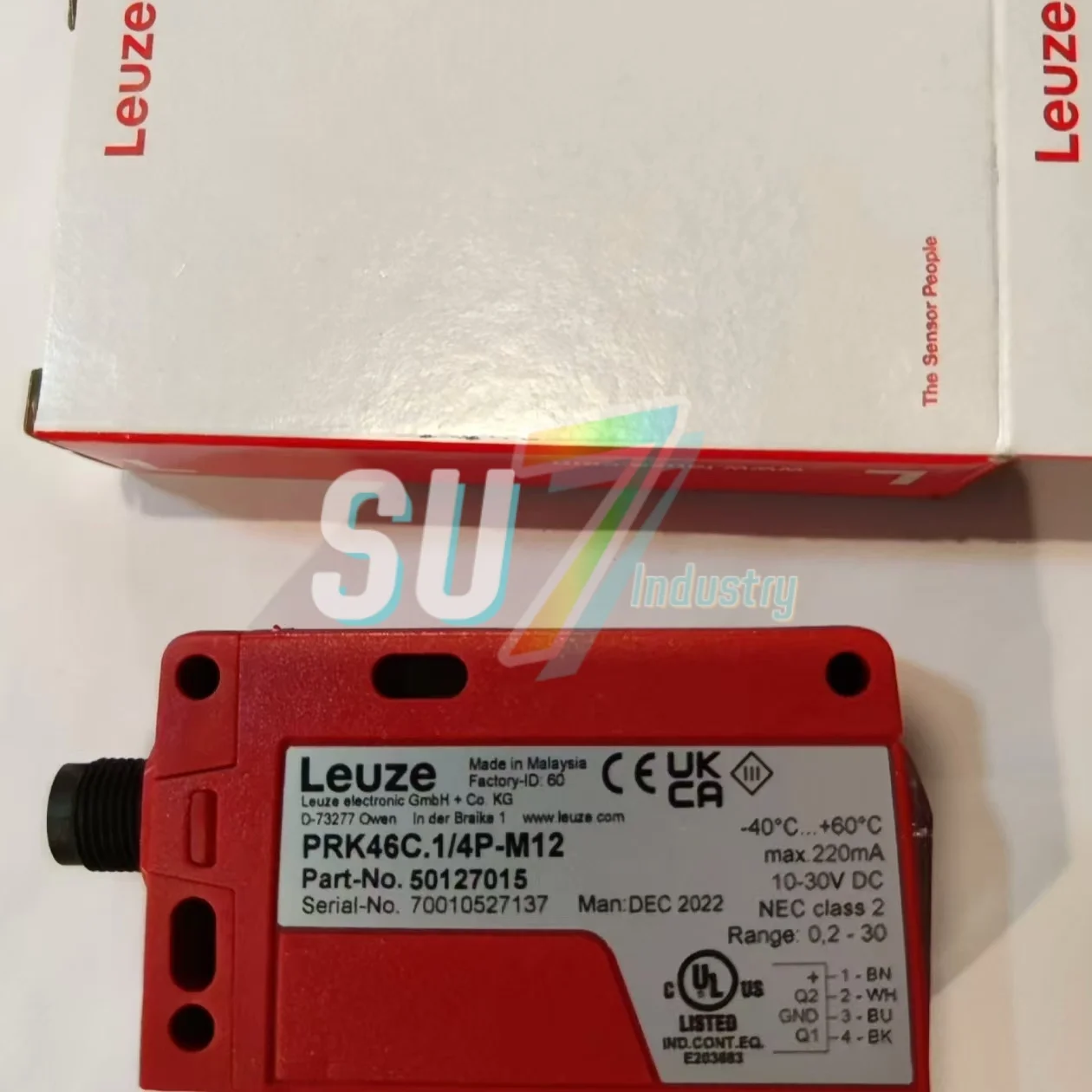 PRK3C.T3-4T 50133645 PRK46C.1-4P-M12 50127015 光電センサー 新品在庫あり