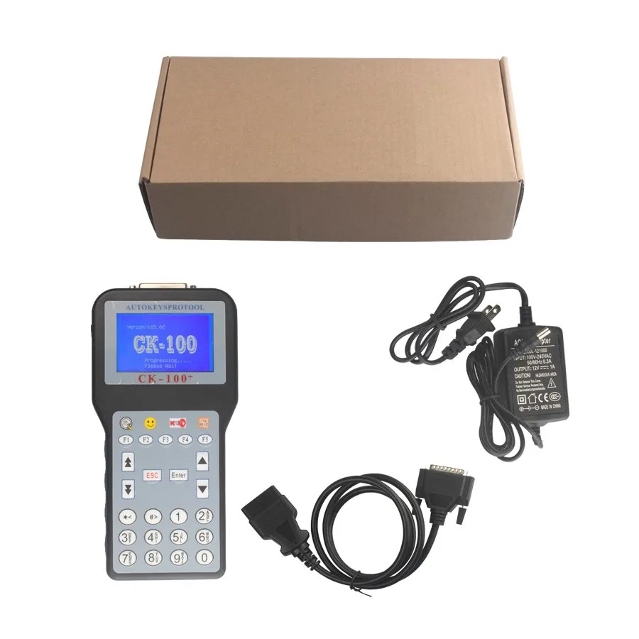 CK100 Auto Key Programmer CK-100 V99.99 Blue Screen Newest Generation SBB Key Master With 1024 tokens