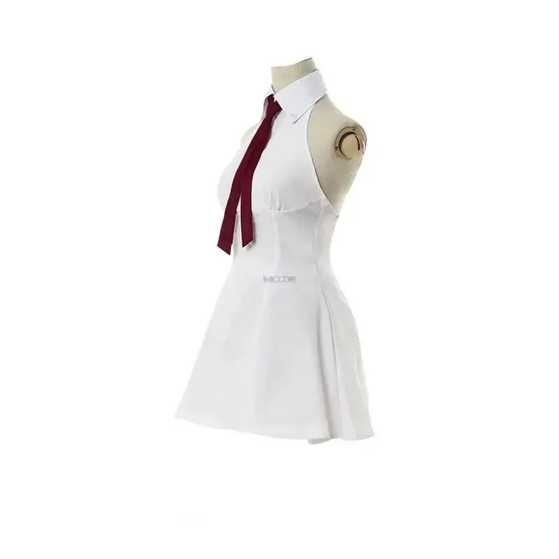 女性のための白いノースリーブのコスプレ衣装,7つの大判,ヒーローの怒り,オリザベスロオネス,ハロウィーンのためのコスプレ衣装