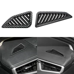 LHD Car AC Outlet Cover for Toyota Corolla Cross XG10 Hybrid 2021 - 2024 Air Conditioning Vent Sticker Accessories