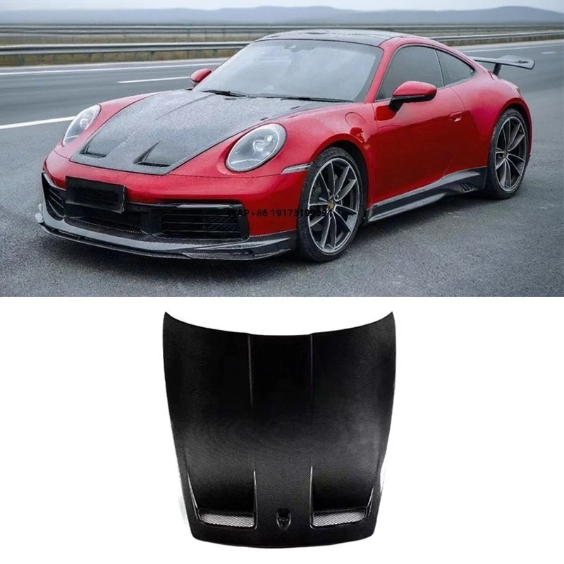 

For 911 992 992.1 992.2 Performance Kit Carbon Fiber GT Style Front Hood Bumper New Upgrade Modification Valve Cover