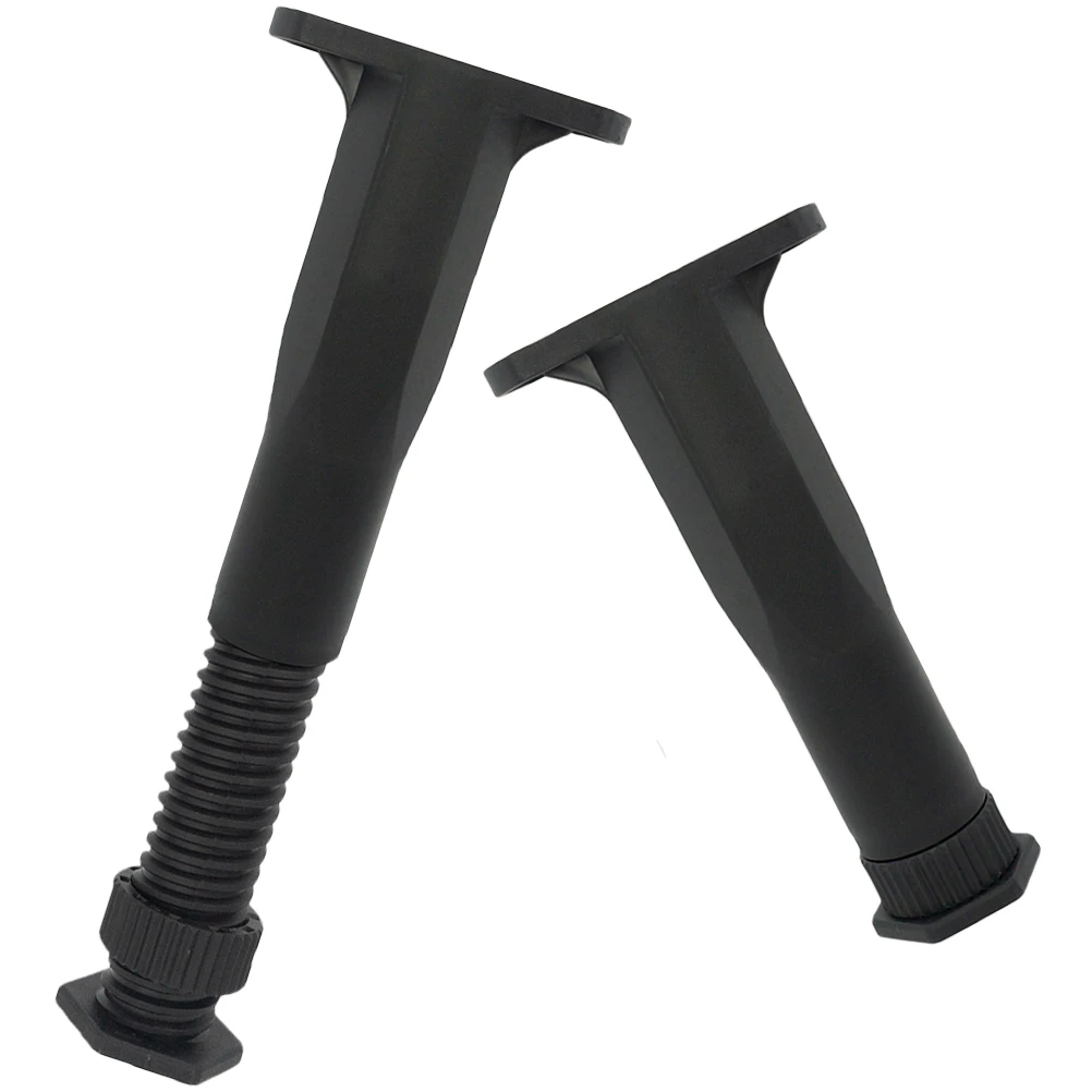 

2pcs Adjustable Bed Frame Support Legs 15cm-28.5cm T-shaped Center Feet Replacement Durable Strong Stability Furniture Leg Parts