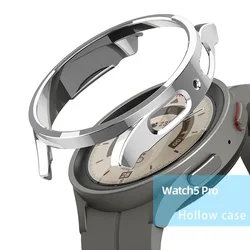 Soft Watch Case For Samsung Galaxy Watch 5 Pro 45mm TPU Bumper Protective Frame Cover For Galaxy Watch 5 Pro No Screen Protector