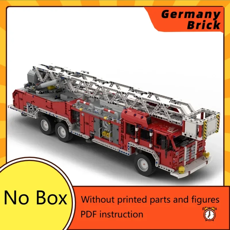 

YcmocBricks Moc строительные блоки модель автомобиля серии большой пожарный двигатель технология кирпичи DIY игрушки для детей подарки маленькие