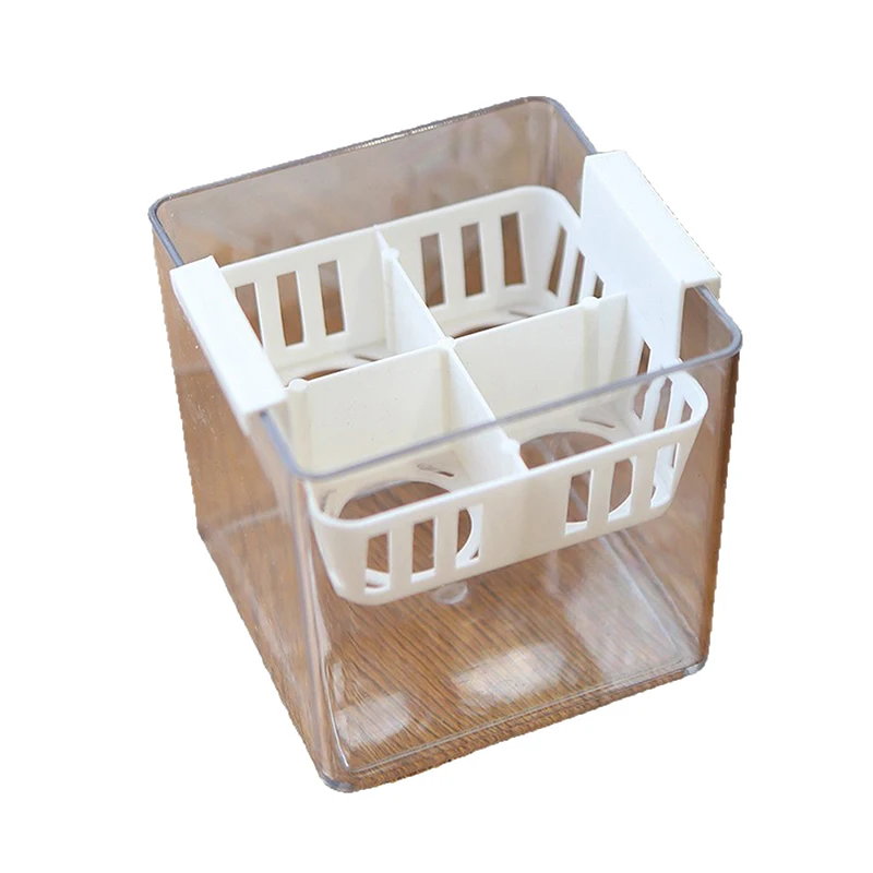 

3 шт. прозрачных самополивающихся горшков для растений, односекционные, двухслойные, пластиковые, с автоматическим впитыванием воды