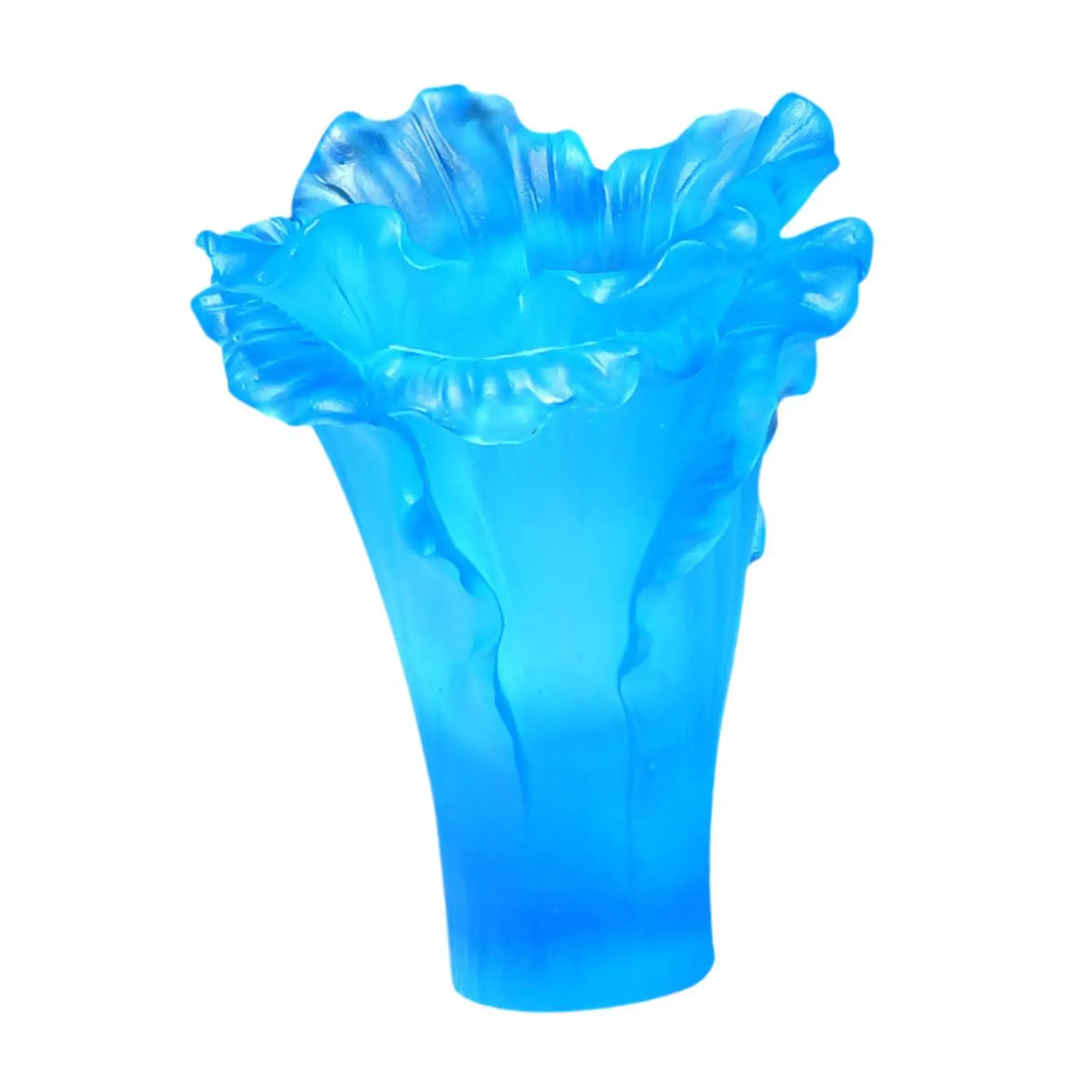 

Glass Flower Vase Bouquet Flower Pot Floral Arrangement Cabbage Shaped Vase