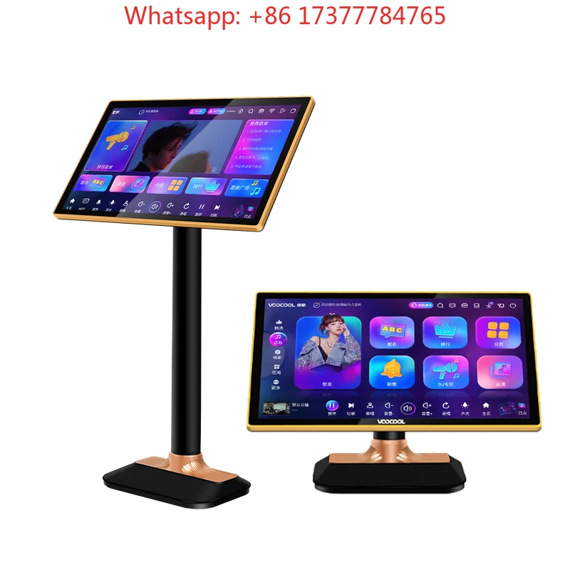 Home Party Karaoke Machine Set 19.5 4IN1 500G, Smart Song Selection Professional  Player