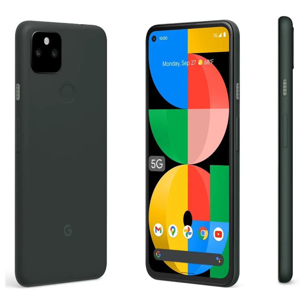 هاتف جوجل بيكسل 5a 5G الأصلي NFC 6GB RAM 128GB ROM 6.34 ''OLED 12.2MP + 16MP + 8MP بصمة ثماني النواة هاتف ذكي #6