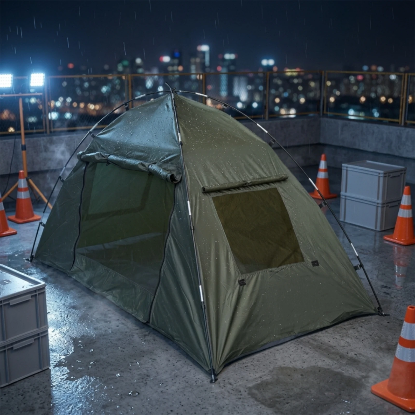 Tente individuelle respirante, légère et compacte pour les campeurs, le camping et la randonnée
