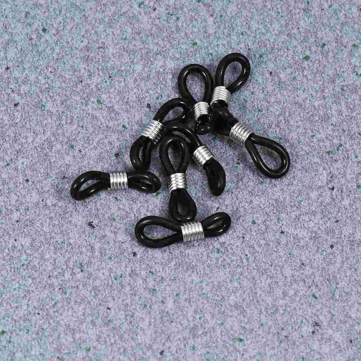 100 Pcs Connectors Sport Sunglasses Non Eyeglass Chain Retainer Fixing Holder Man