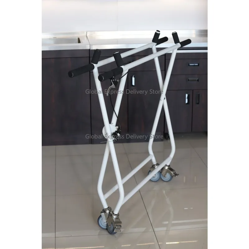 

X-Shaped Pet Transportation Table: 8.18kg Lightweight, Quick Folding Emergency Trolley
