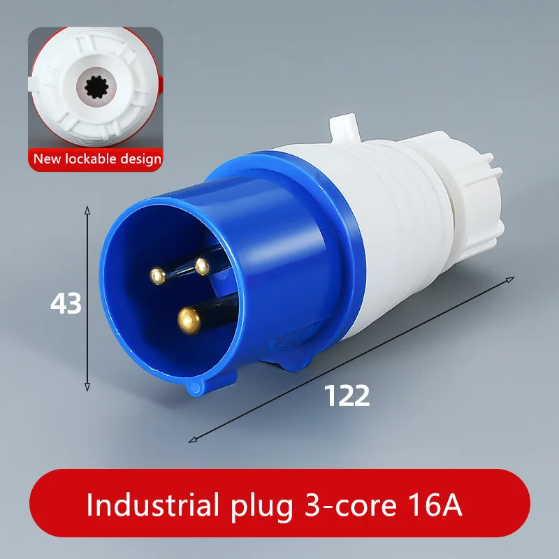 IP44 التوصيل والمقبس الصناعي موصل مقاوم للمياه 3PIN 4PIN 5PIN 16A/32A مقاوم للماء اتصال كهربائي جدار جبل المقبس