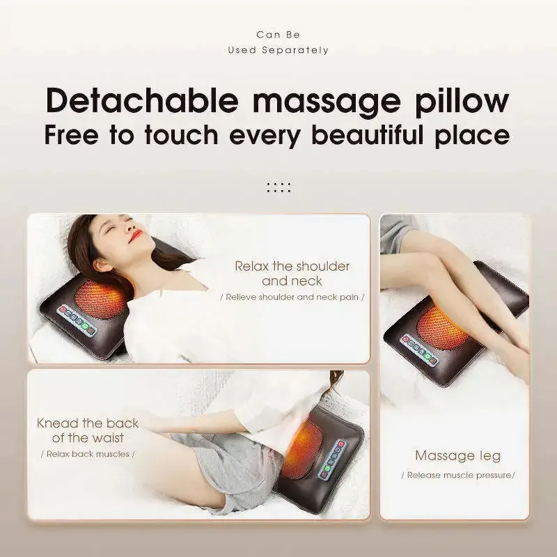 Whole Body Vibration Memory Shiatsu Massage Pad