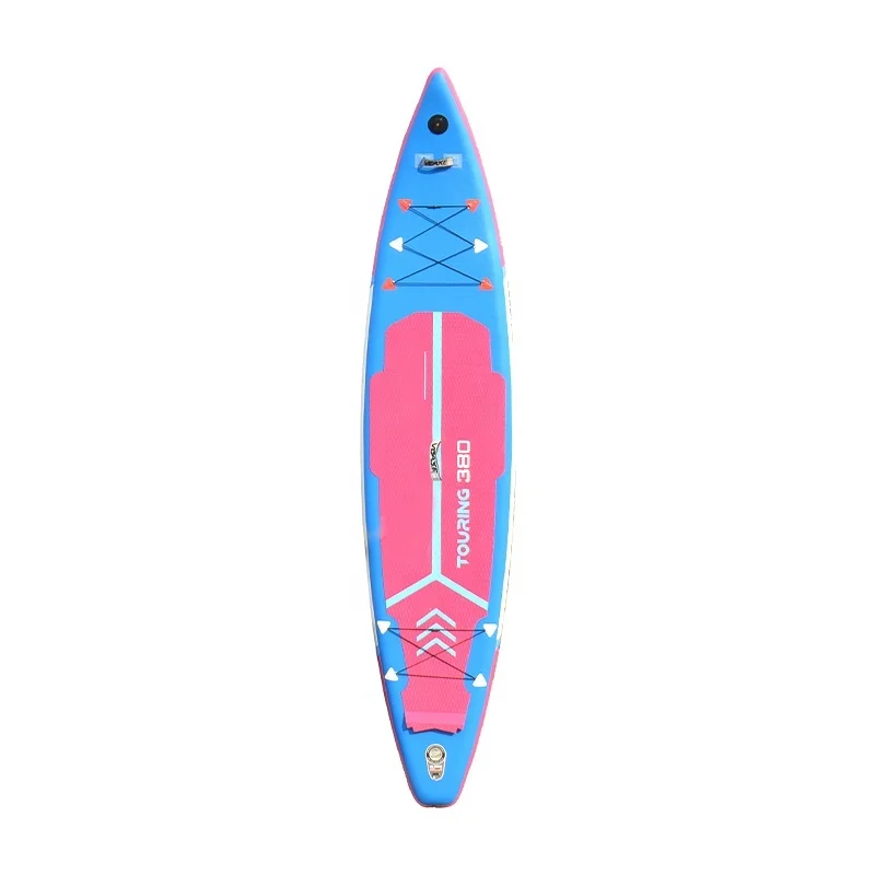 

Customized 380cm Stand-Up Paddleboard For Ocean Waters Portable Surfboard Thickened Brushed Double PVC Pulp Board Paddleboarding