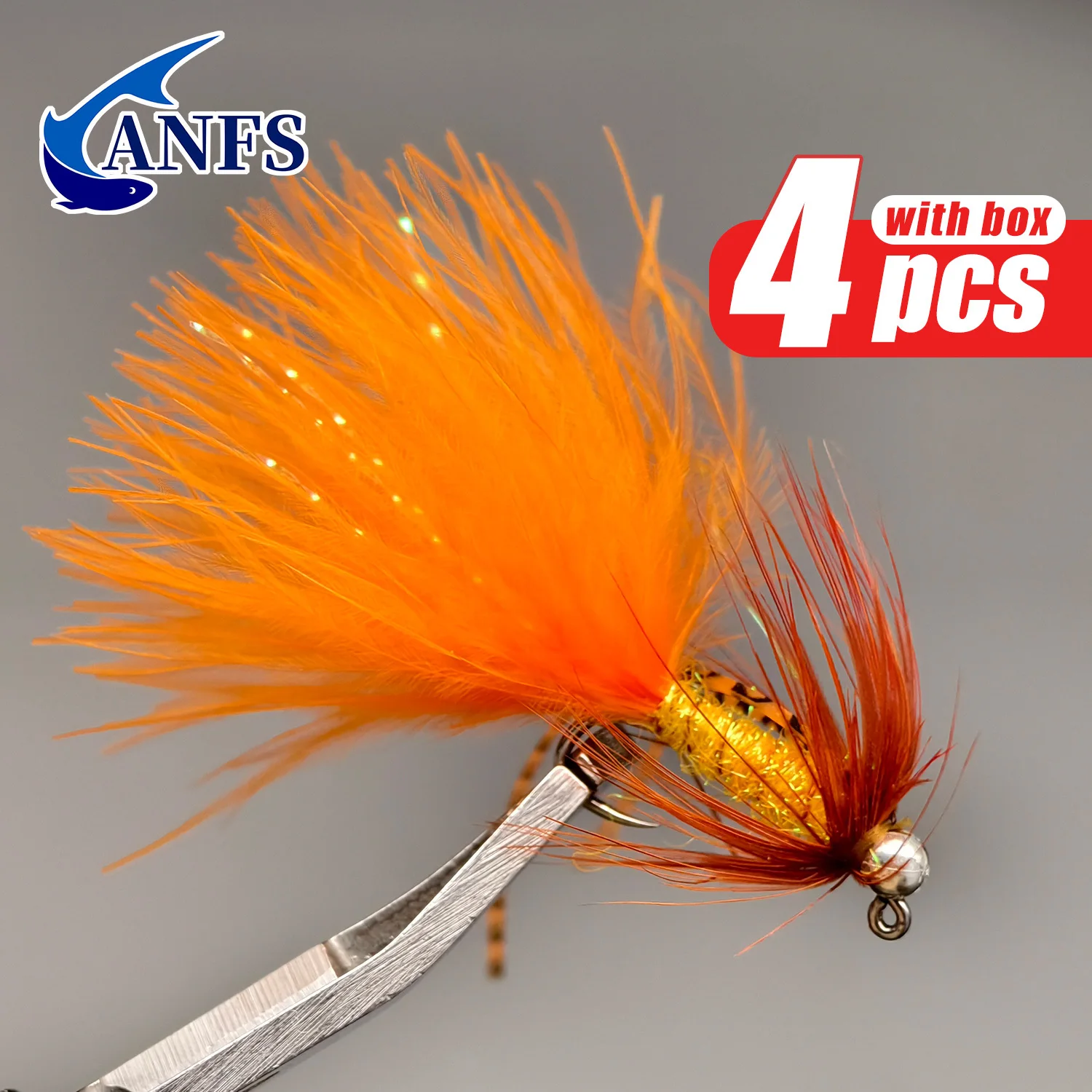 Moscas trucha ANFS – Streamers tungsteno Ugly Bugger y Wooly Bugger - imagen 3