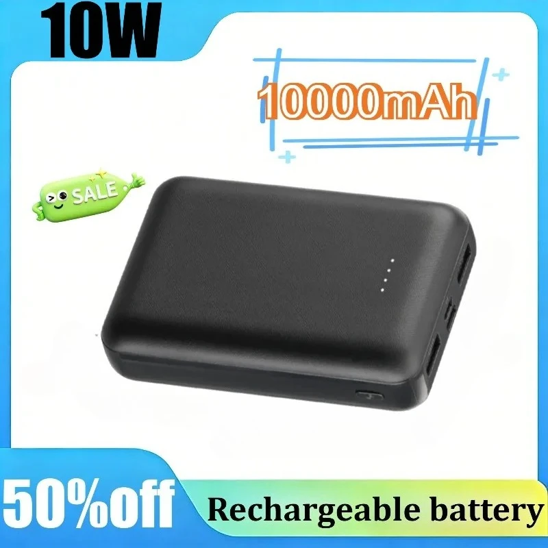 

10000mAh Power Bank Fast Charging Portable External Battery Ultra-Thin USB Charger for Heating Vest Jacket Gloves & Socks