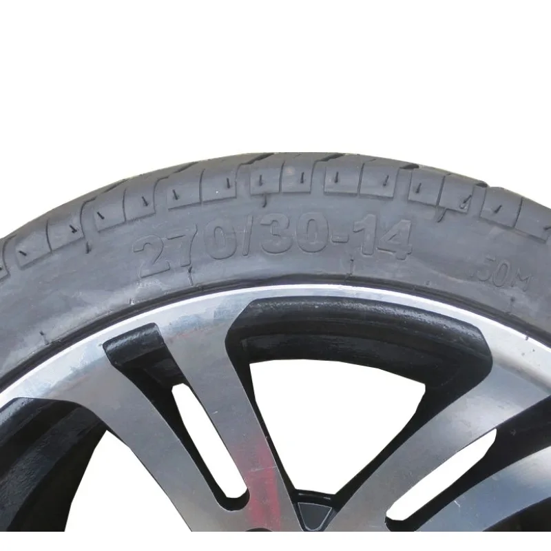 Kart Accessories F1 Big Mars Inverted Three-wheeled ATV 270/30-14 Flat Tires with Aluminum Wheels