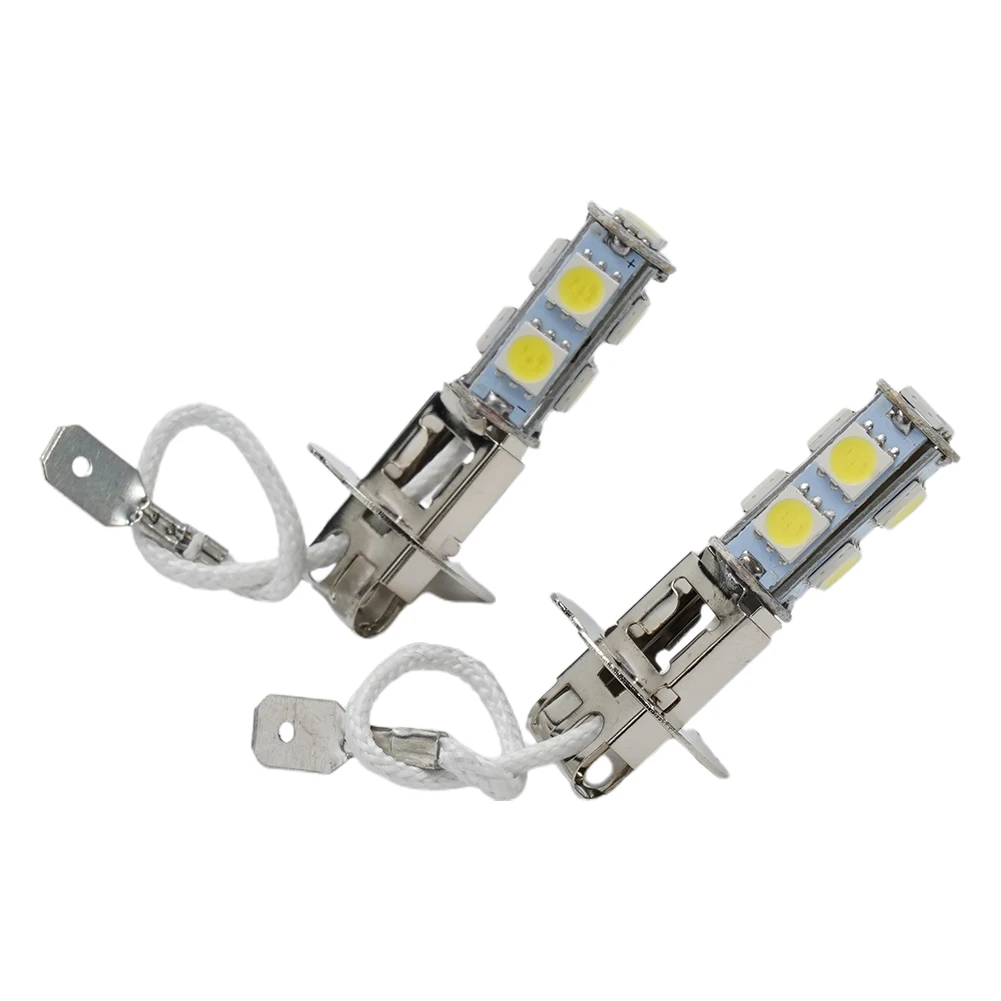 

2pcs Car Haedlight H3 6V 6000K White Auto Fog Light 1.76W DRL Fog Light Driving Lamp LED Bulb Daytime Driving Light