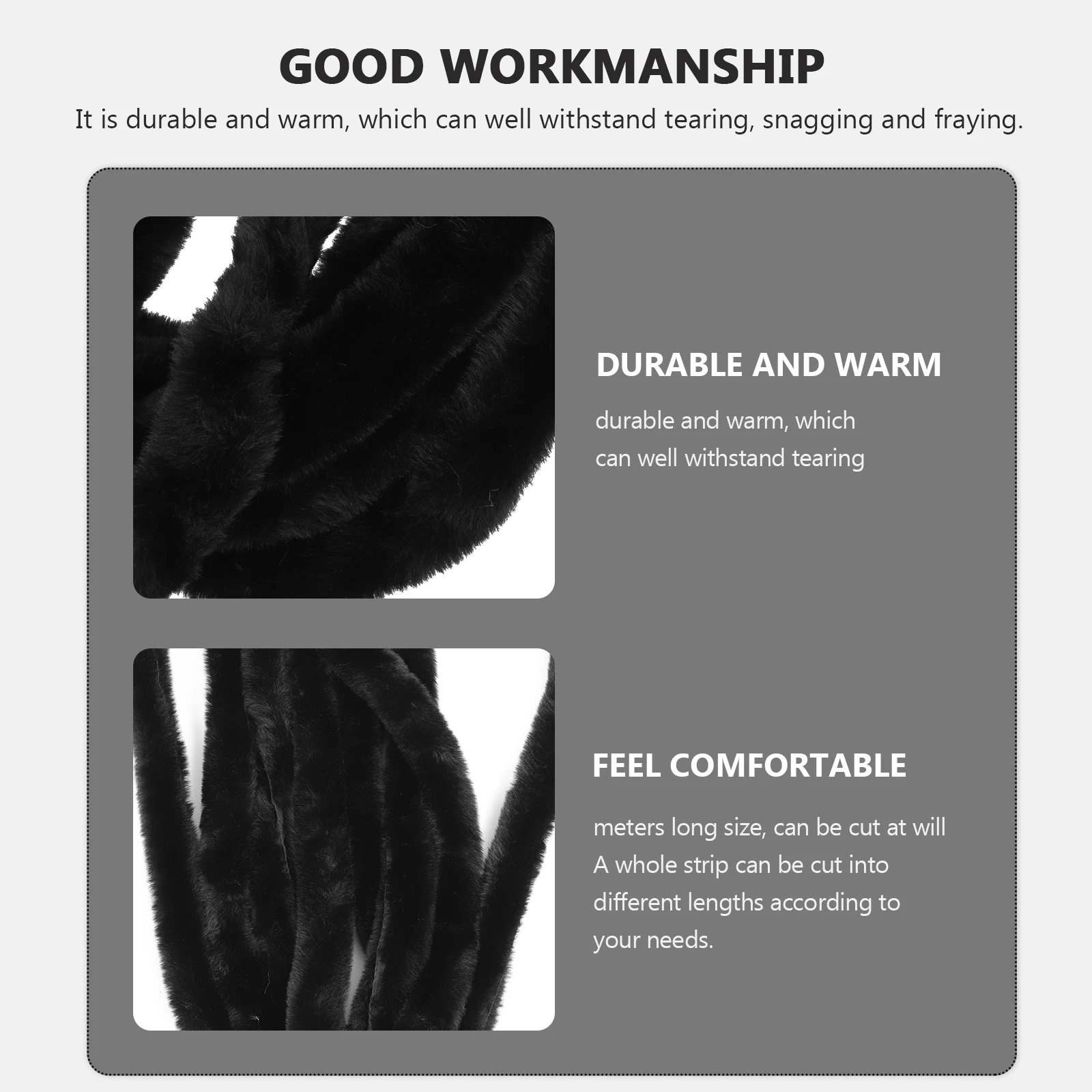 

Traditional Chinese Garment Decoration Cape Hat Christmas Faux Trim for Crafts Decorations