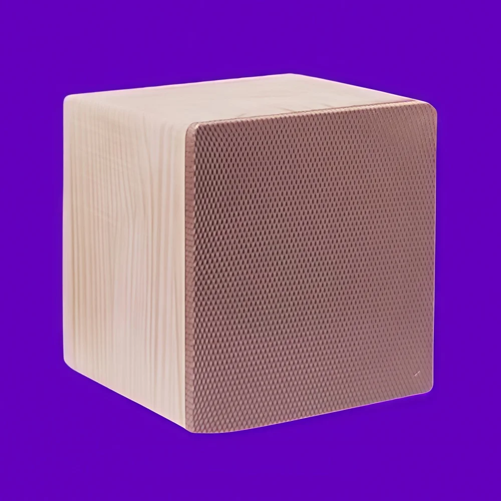 4-inch Empty Tweeter Enclosure, 2Piece Speaker Box, Mini Desktop Computer Speaker Box, DIY Tweeter Speaker Wooden Housing