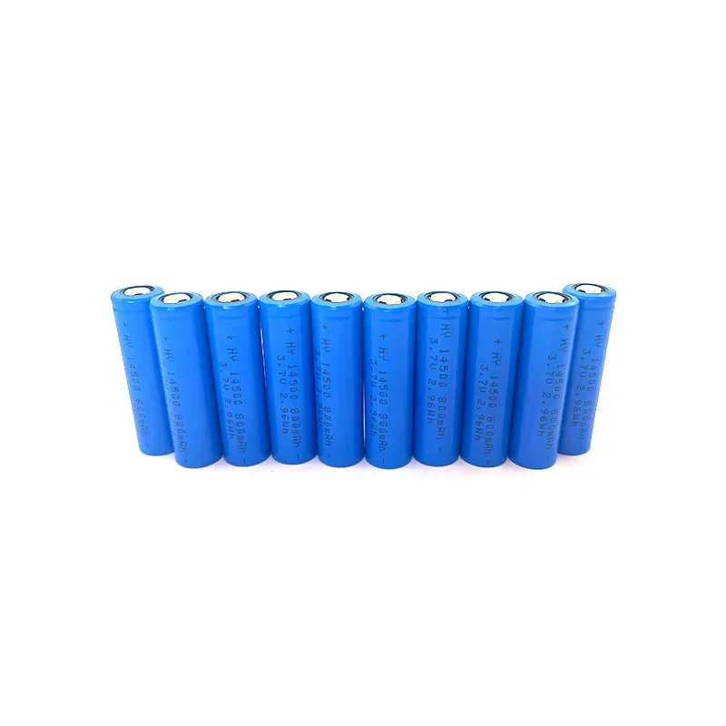 14500 Battery 3.7V AA 800mah Lithium Ion Battery with Welding for Electric Toothbrush Razor Barber Rechargeable Battery