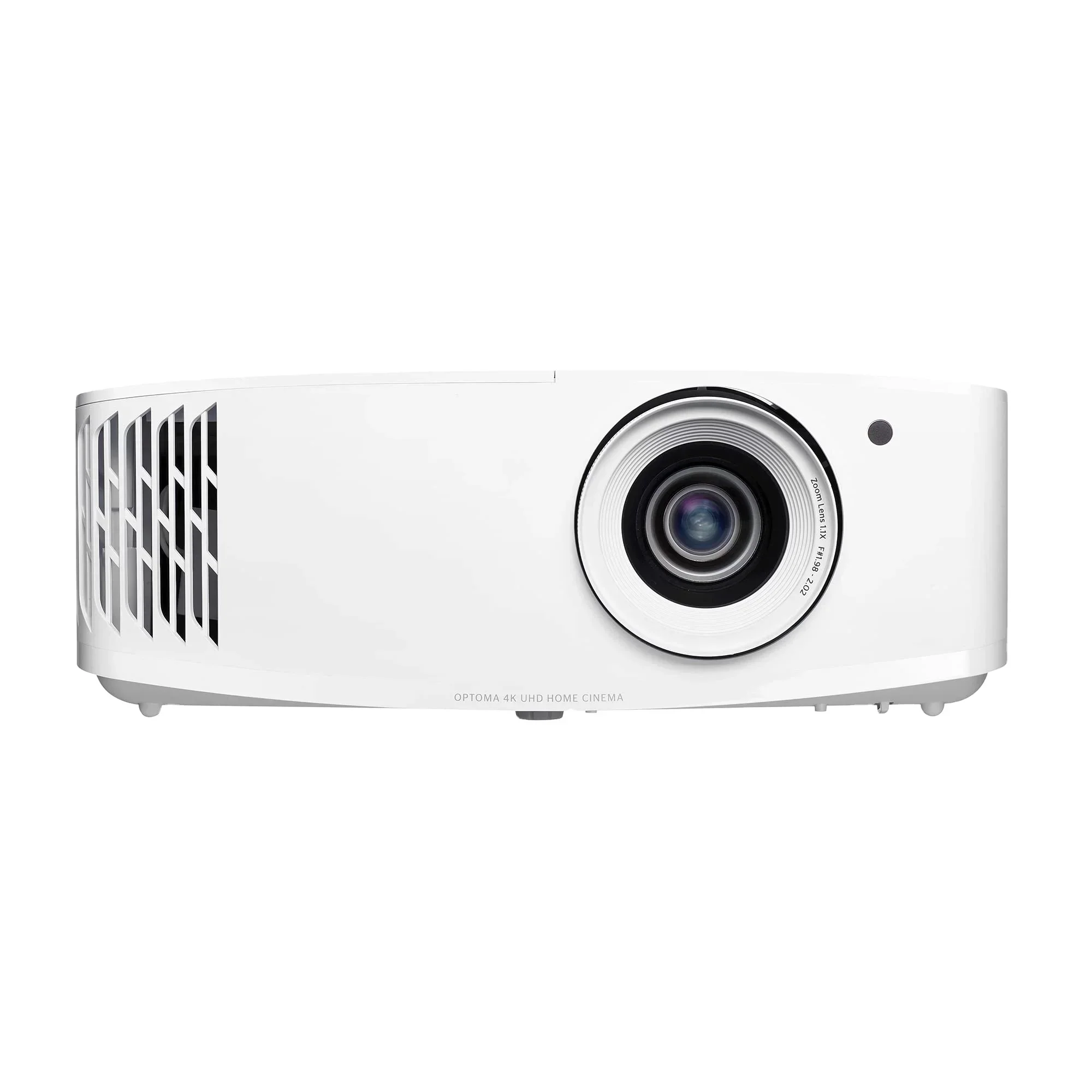 R Optoma UHD38x Projector 4K Ultra HD 4000 lumens 4.2ms response time 1080p 240Hz refresh rate HDR10 and HLG