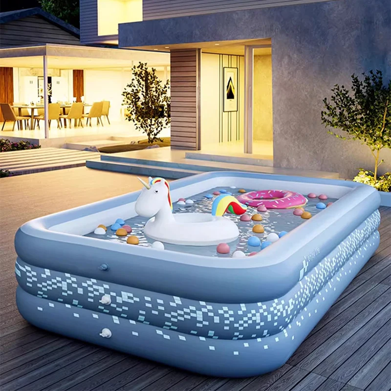 

Modern Outdoor Inflatable Swimming Pool Multifunctional Thickened Folding Garden Bath Pool Outdoor Hot Tubs & Accessories FYIP