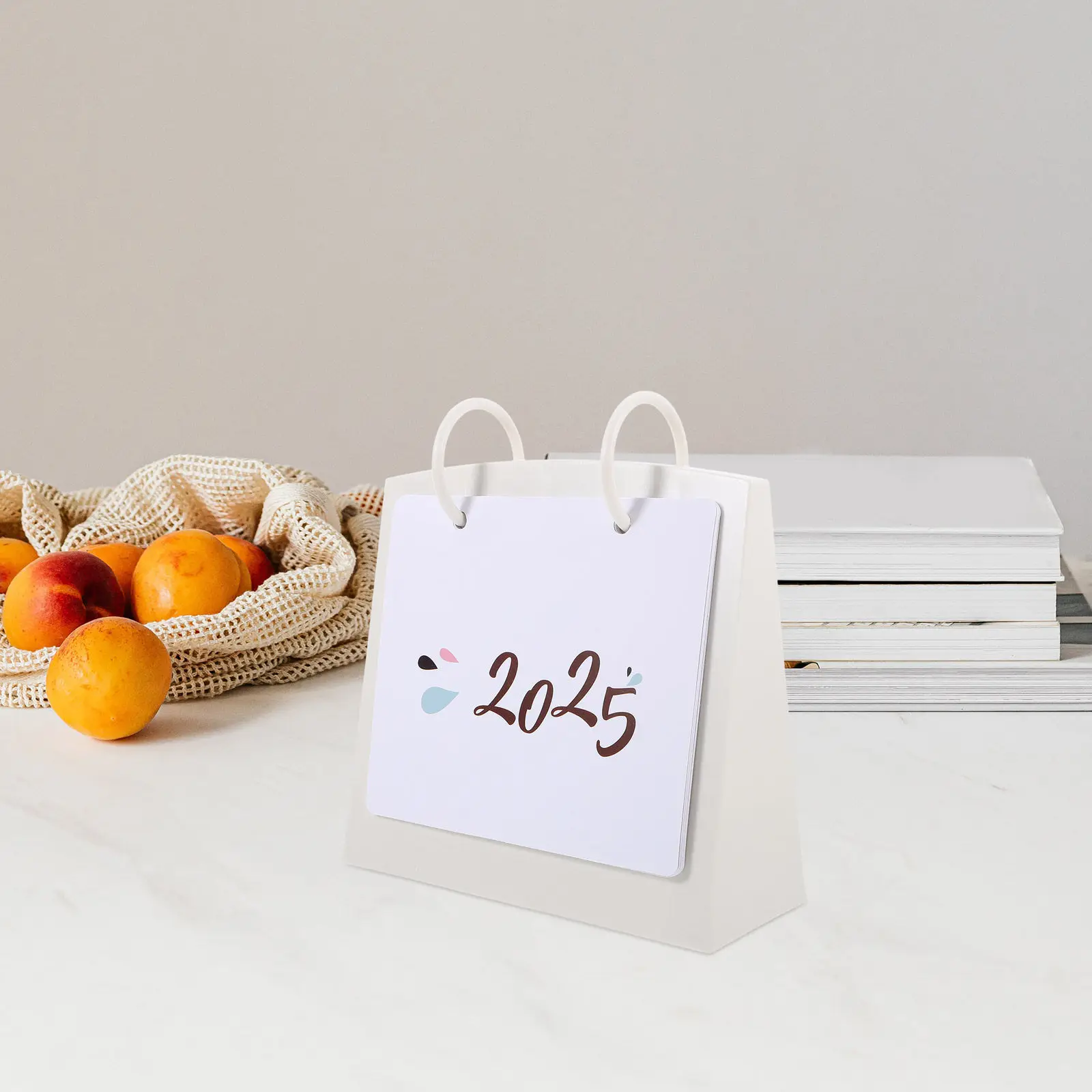 

Standing Desktop Calendar 2024-2025 Monthly Flip Calendar for Desk Decor Office Home Living Room Simple Organizer