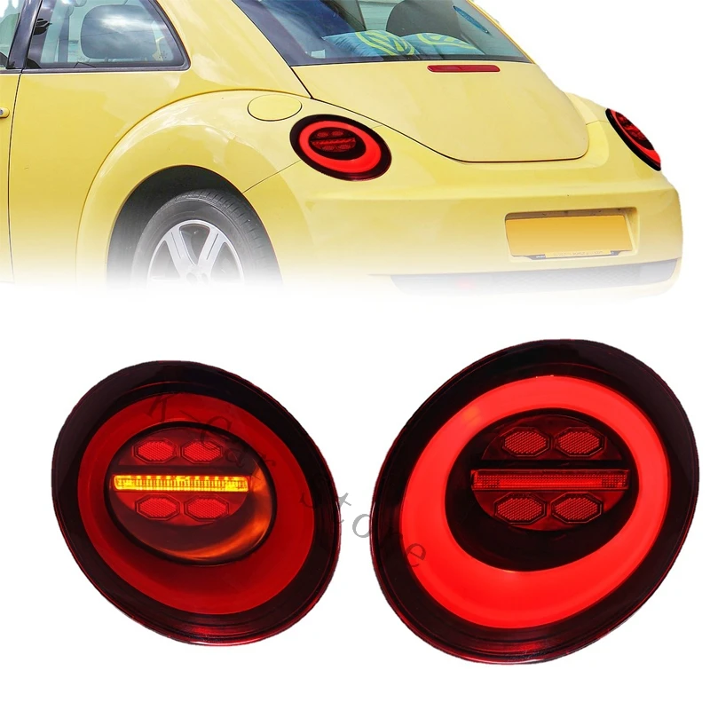 

For VW Volkswagen Beetle 2006-2012 Car Tail Light Modified LED Taillamp Taillight Turn Signal Lamp Brake Light Accessories