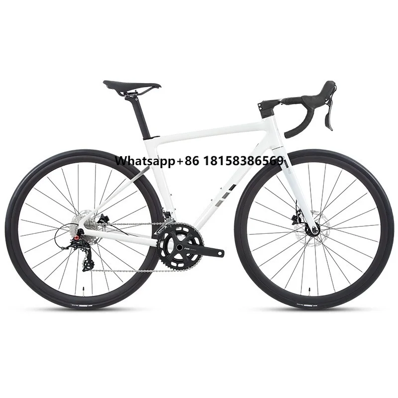 

Lightweight 24-Speed Road Bike Priced Below $400 Aluminum Alloy with Disc Brake System