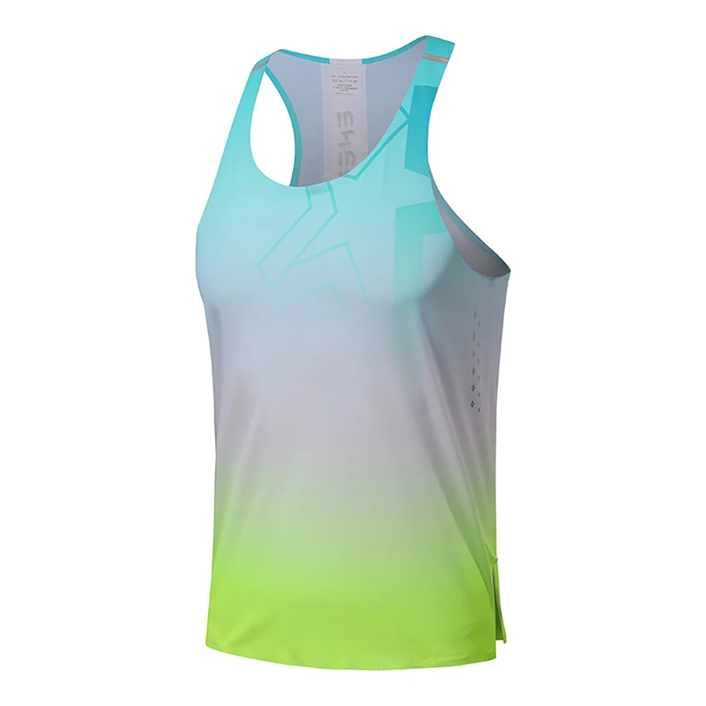 Heavywood Summer Tank Tops Lightweight Racing Sports Vest Men Camouflage Training Running Vest Quick-drying Breathable Pullover