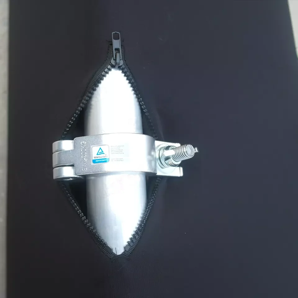 Black/White F34 Square Truss Sleeve Sock Cover For 290x290mm Aluminum Truss With Small Ziplock And Inflaming Retarding