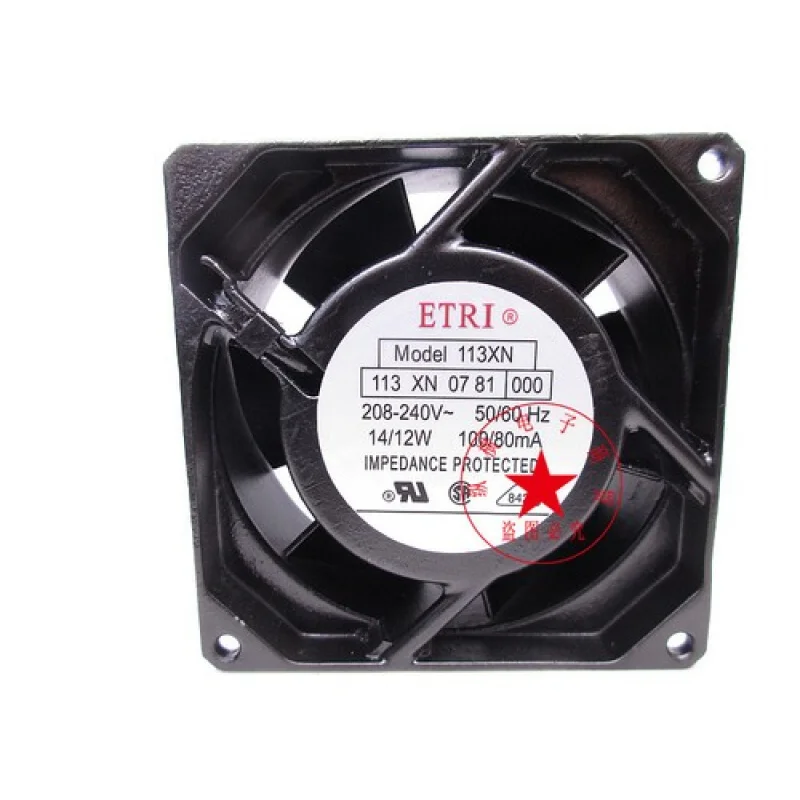 

C for ETRI 113XN0781000 208V 14W 12W 9038 9CM cooling fan