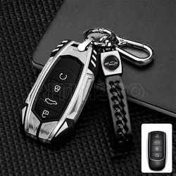 3 Buttons Alloy Remote Car Key Cover for Chery Tiggo 8 Pro 7 Arrizo 5 Tiggo 8 PLUS Key Case Car Accessories Protection Shell