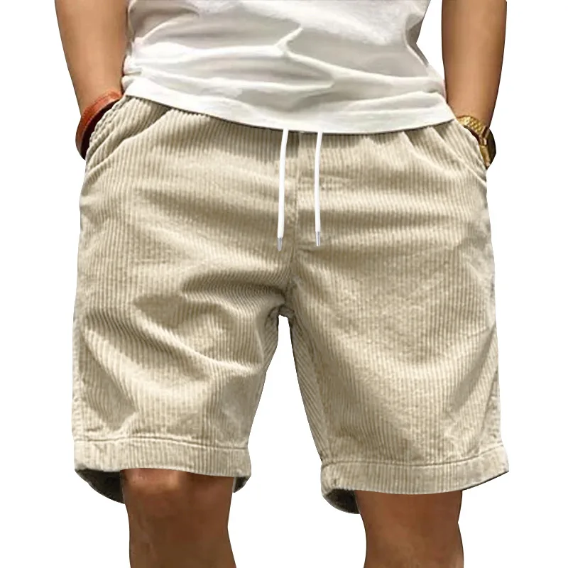 

Velour Man Mens Corduroy Shorts S Shorts for Men Men Casual New Man Shorts Corduroy