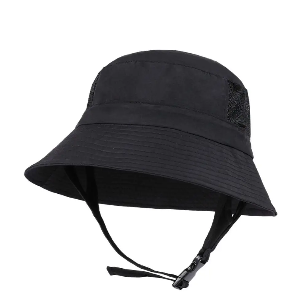 

Climbing Mountains Waterproof Beach Surf Cap Adjustable Breathable Fishing Cap with Chin Strap Unisex Wide Brim Sun Hat Hiking
