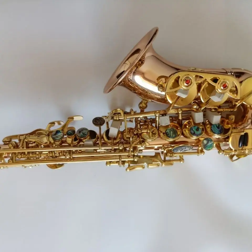 

Western musical instrument saxophone high pitched bend down B-tone bend saxophone manufacturer direct sales customization