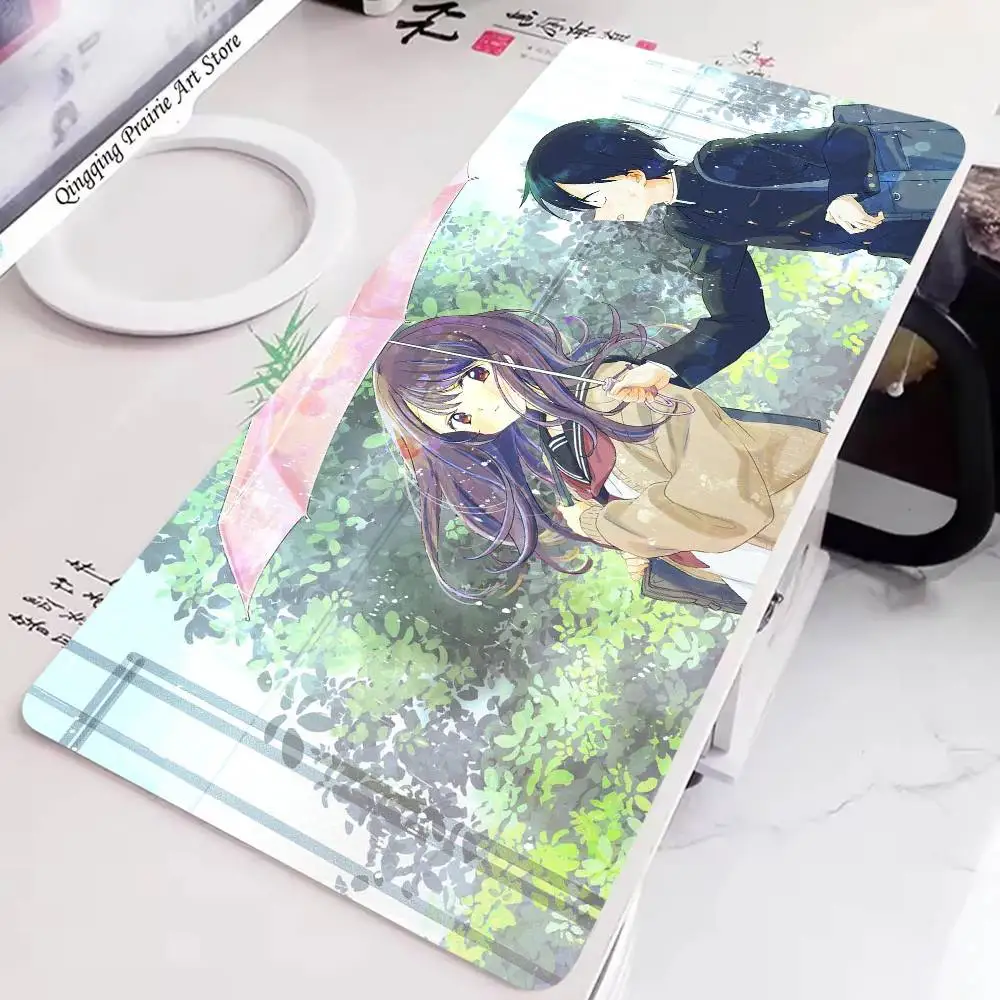 Kubo Won't Let Me Be Invisible Anime Mousepad Non-slip Suitable For Office Computers Laptops E-sports Game Desk Mats XXL Keyboar