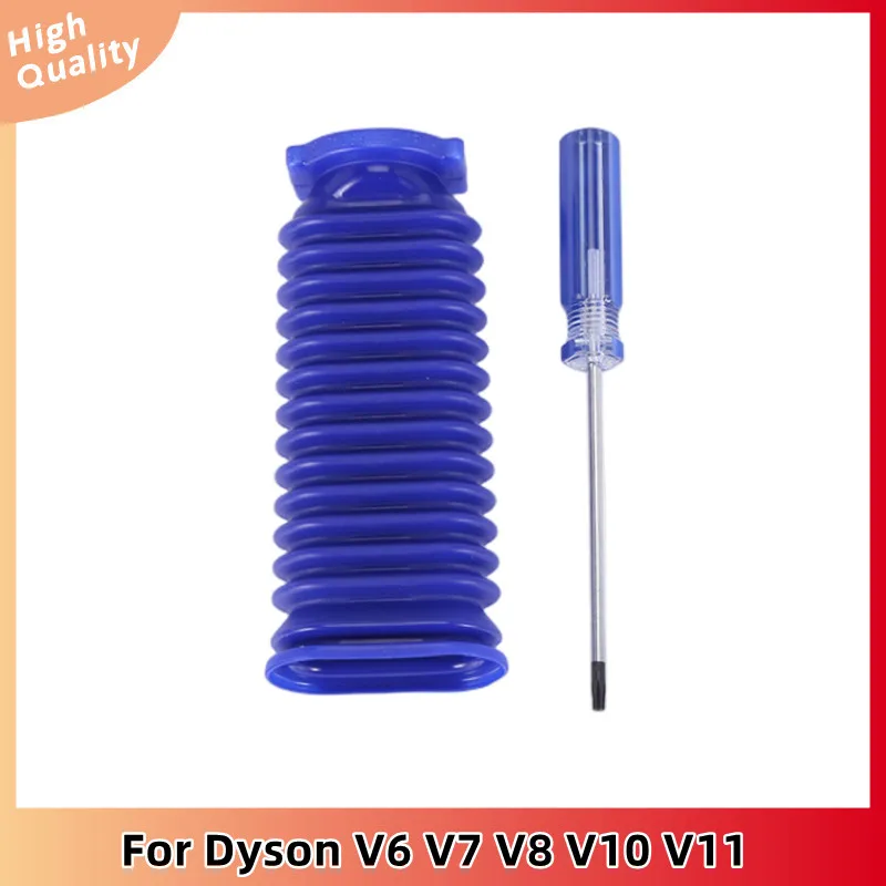 Replacement Soft Velvet Roller Suction Blue Hose Screwdriver For Dyson V6 V7 V8 V10 V11 Home Cleaning Vacuum Cleaner Accessories