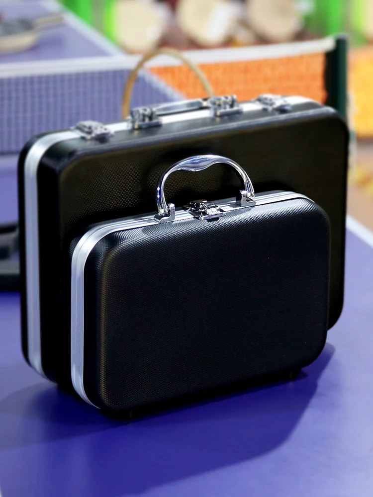 

Чехол для настольного тенниса из алюминиевого сплава, жесткий портативный ящик для хранения, чехол для ручного весла, спортивные принадлежности для фанатов