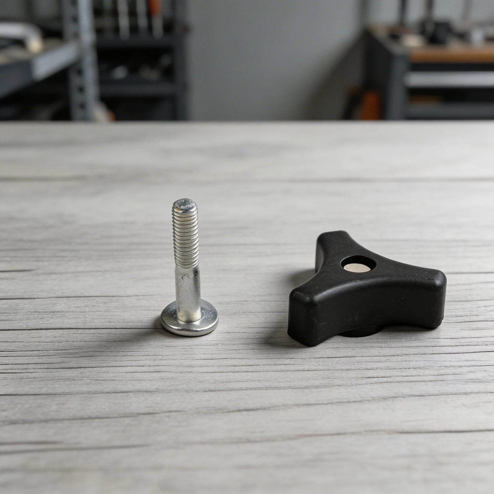 Replacement Triangle Nut Bolt for Lawn Mower Handle Assembly Works with Common Residential and Commercial Mower Brands