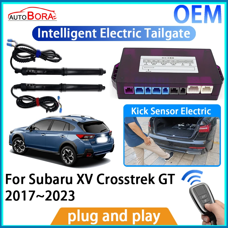 

AutoBora Intelligent Electric Tailgate Automatic Lifting Kit Remote Control Opener Trunk for Subaru XV Crosstrek GT 2017~2023