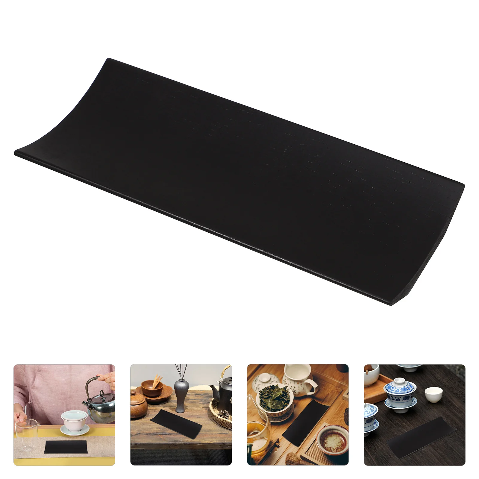 

Bamboo Tea Towel Holder Rustic Decorative Tray Napkin Tissue Organizer Storage Kitchen and Tea Room Supplies Bamboo Napkin Tray