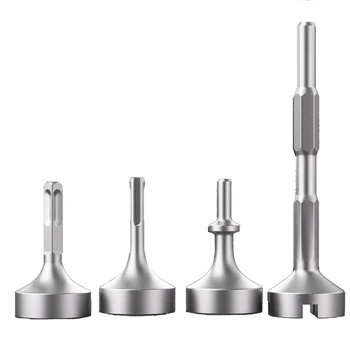 ハンマーヘッド付きミシン,白い鉄製のほうきとハンマー用のブレーキとドリップボルト,電気ハンマー,取り付けツール,1個