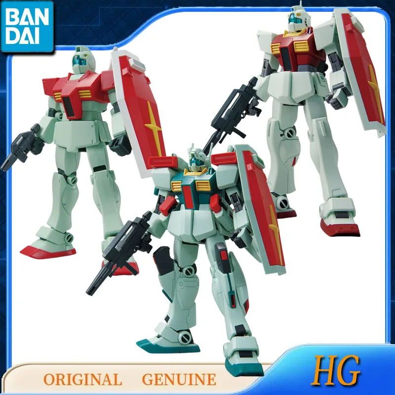 

Bandai Original HGUC THE GUNDAM BASE LIMITED GM/GM2/GM3 SET Anime Action Figures Toys for Kids Gift Assembly Model Ornaments