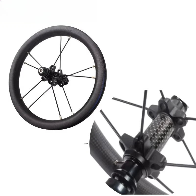 

Carbon Wheel Pair Children's Balance Push Bicycle 12er Children's Bicycle Wheel Pair 12 Inch Balance Children's Bicycle Wheel