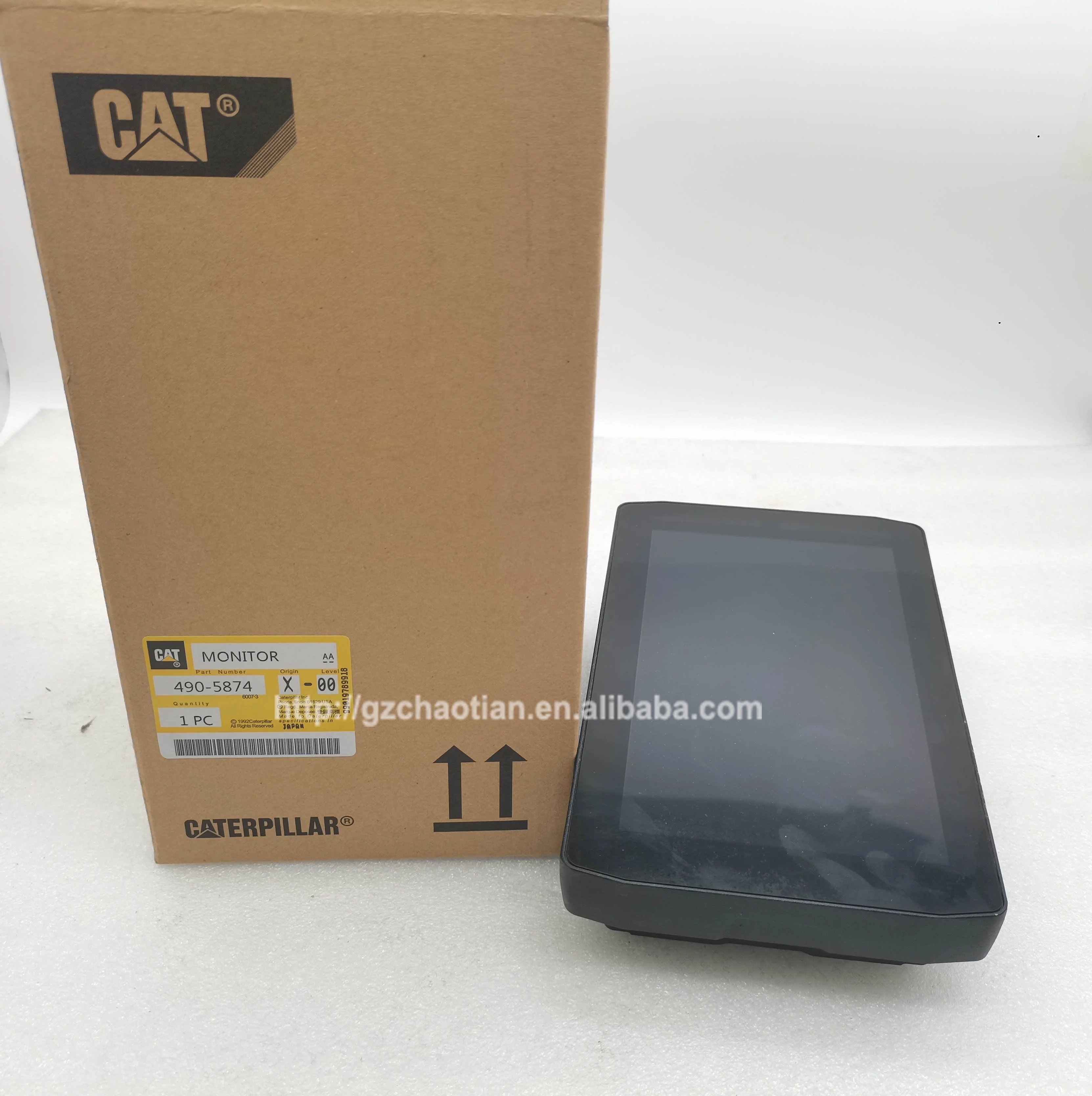 لوحة عرض شاشة الحفارة 490-5874 4905874 شاشة قياس العنقودية Assy المبرمجة لـ CAT 320 323 326 330 336 340 #6