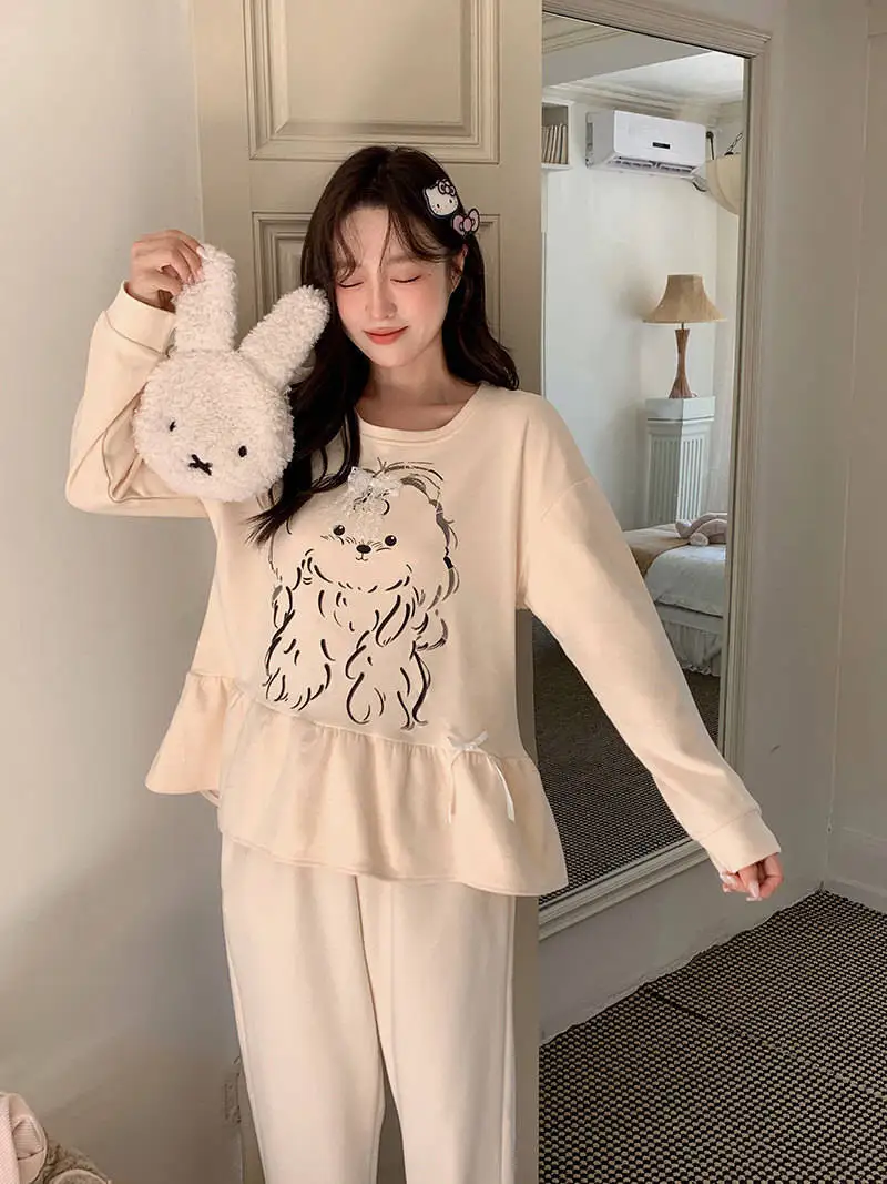 

Комплекты пижам из красного хлопка для женщин: осенние, льняные, в полоску, с коротким рукавом, с карманами, укороченные брюки, дышащая, комфортная, мягкая, легкая ночная одежда в стиле OL