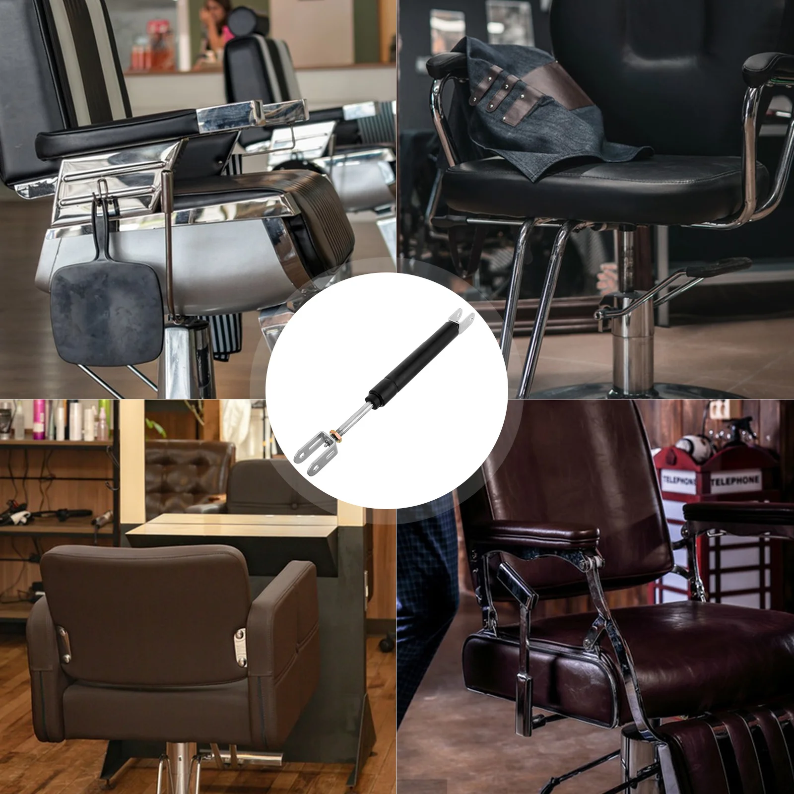 

Salon Chair Pump Rod Replacement Heavy Duty Hydraulic Fitting Chair Rod Repairing Salon Chairs Barber Chairs Gas Lift Cylinder