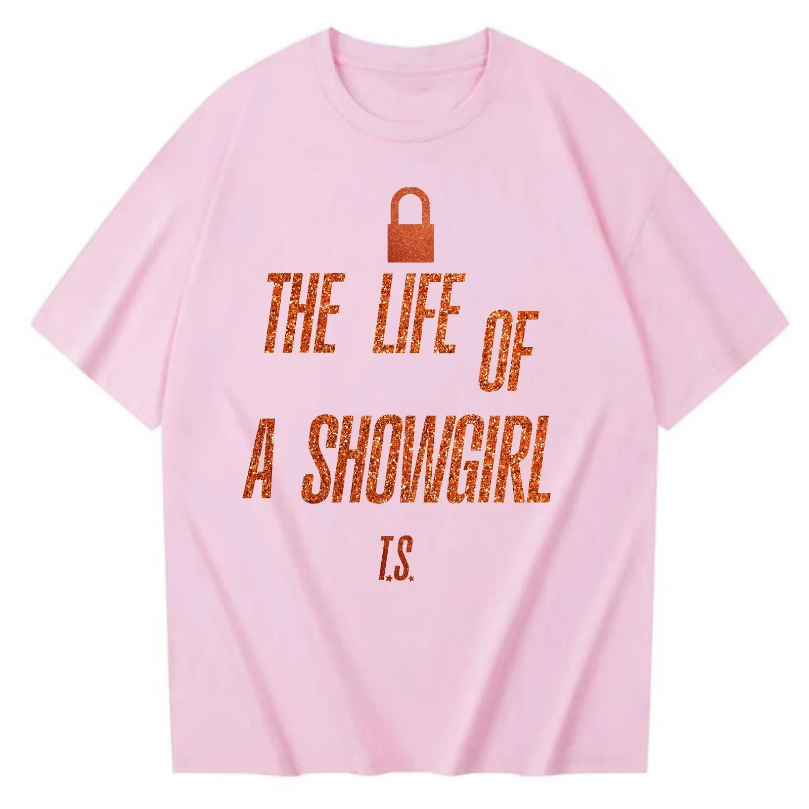 تي شيرت Taylor New Ablum The Life of A Showgirl موضة الصيف للسيدات من القطن تي شيرت HarajukuTrend T.S برقبة دائرية كاجوال بأكمام قصيرة #3